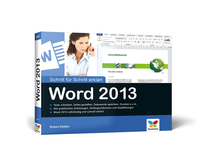 Cover von Word 2013